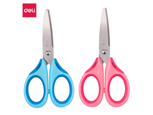 DELI MAKAZE DEČIJE  135mm SA GRIPOM E6068