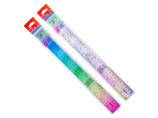 DELI LENJIR MATEMATIČKI  20 cm EH653