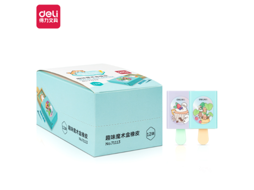 DELI GUMICA  SLADOLED - MAGIČNA KUTIJA 67x35x18mm 71113