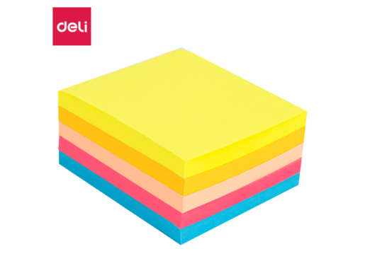 DELI STIKER BLOK  KOCKA 5x80 LISTA NEON EA044