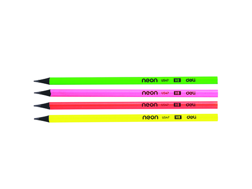 DELI GRAFITNE OLOVKE  TROUGAONE CRNE-NEON 1/12 EU54700