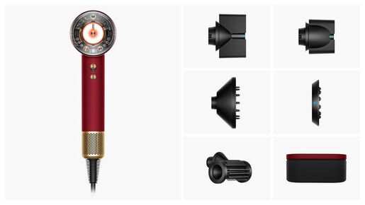 Dyson fen za kosu HD16 Supersonic Nural Red Velvet/Gold (493117)