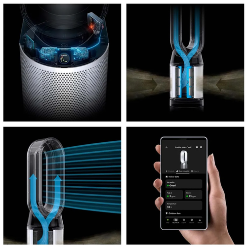 Dyson Prečišćivač vazduha, greje i hladi HP11 Pure Hot & Cool White/White (544826)