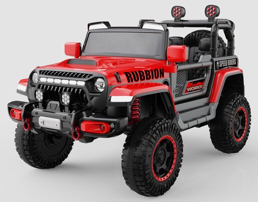 Džip Rubbion 12V Crveni