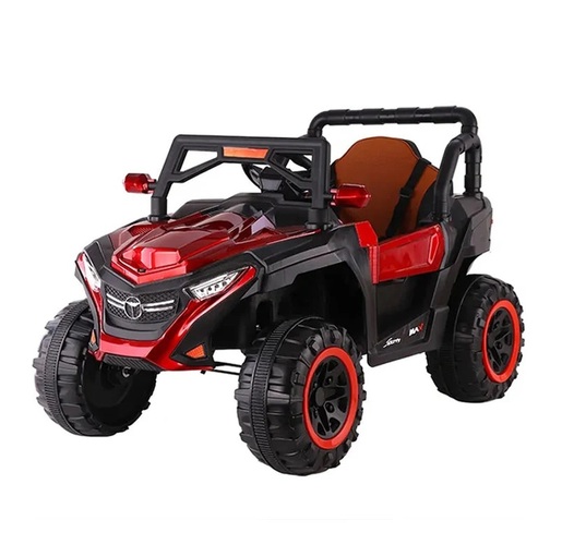 Džip MB Unimog 12V Crveni metalik