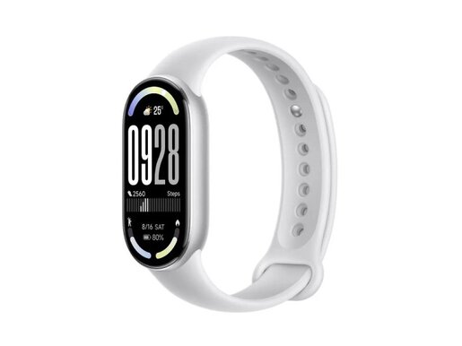 Xiaomi Smart Band 10 Glacier Silver, pametna narukvica (BHR07PSGL)