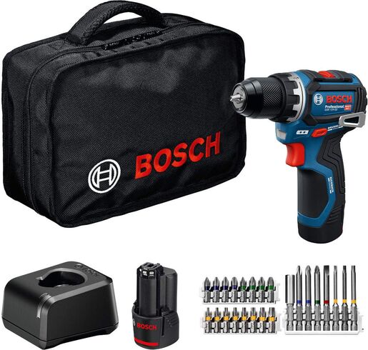 BOSCH Aku. buš.odvr. GSR 12V-32 2x2,0Ah pribor 06019N7006