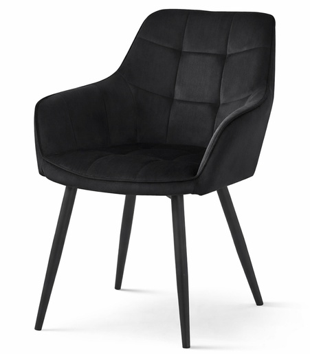 OSKAR Somotna stolica VARSI crna 4349_1