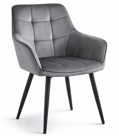 OSKAR Somotna stolica VARSI tamno siva 4347_1