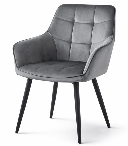 OSKAR Somotna stolica VARSI tamno siva 4347_1