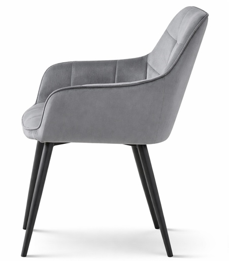 OSKAR Somotna stolica VARSI tamno siva 4347_1
