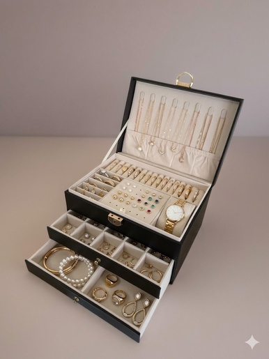 BOLZZ KUTIJA ZA NAKIT VERA BELA BOLKUTVERBLK