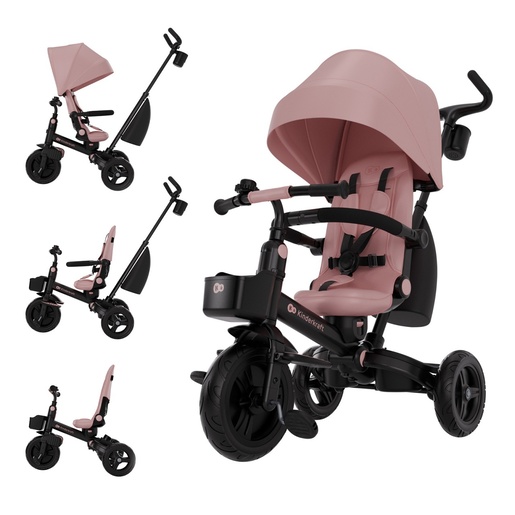 KINDERKRAFT TRICIKL AVEO 2 PLUS PINK KRAVEO02PNK0000