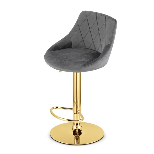 OSKAR Barska stolica Kast grey / gold baza 3974_1