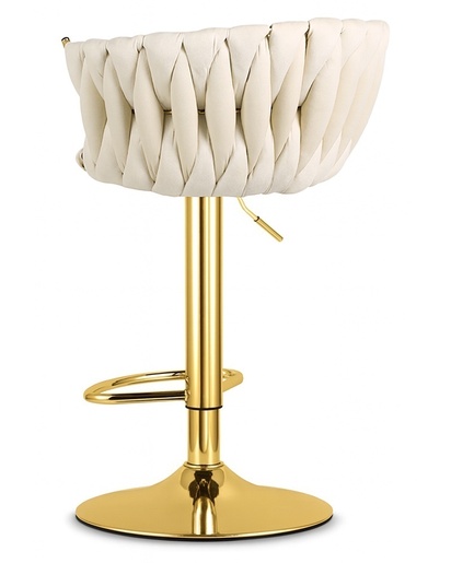 OSKAR Barska stolica MIG bež / zlatna baza 3994_1