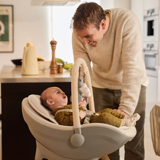 KINDERKRAFT STOLICA ZA HRANJENJE 2U1 FINI UP GREY KHFINIUPGRY0000