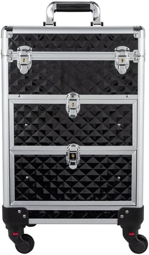 BOLZZ KOFER ZA SMINKANJE PROFI BLACK BOLKSMIPRBLK