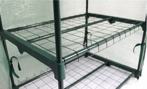 CHOMIK Baštenski plastenik tunel 2-segmetni Zeleni 2 x 2 x 2 M TUN5545