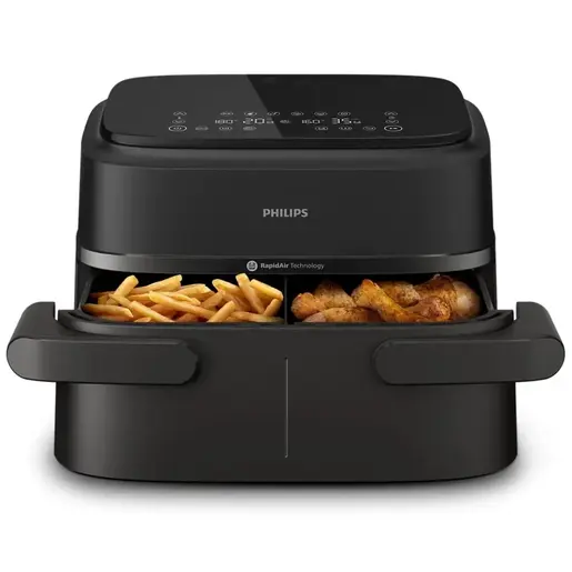 Philips friteza na vruć vazduh NA150/00, 2450 W, 7 l, crna