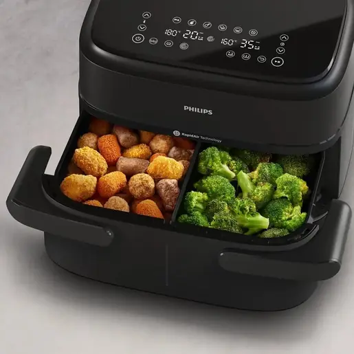 Philips friteza na vruć vazduh NA150/00, 2450 W, 7 l, crna