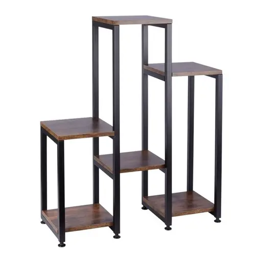 Vilde 569819 – Metalni stalak za cvece na 5 nivoa - 6 polica