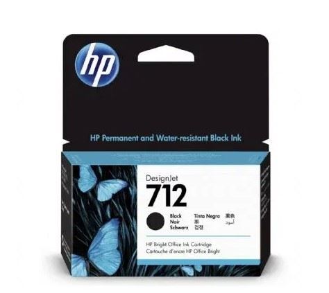 HP 3ED70A HP 712 Black 38ml kertridž