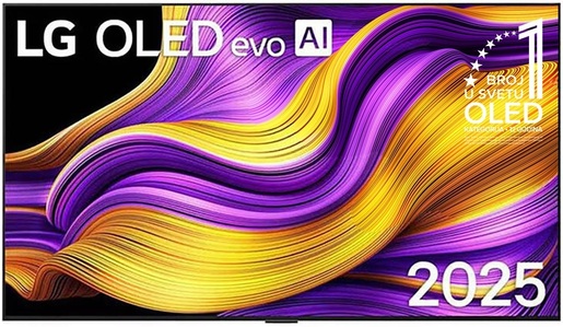 LG OLED TV OLED65G51LW, 4K Ultra HD, WebOS Smart TV, α11 AI Processor 4K Gen2, α11 AI Super Upscaling 4K, FILMMAKER MODE™, AI Chatbot