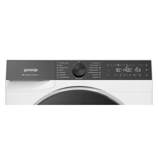 Gorenje mašina za pranje veša WG694A1P3, Inverter. 9 kg, 1400 rmp, LED Display, Bela