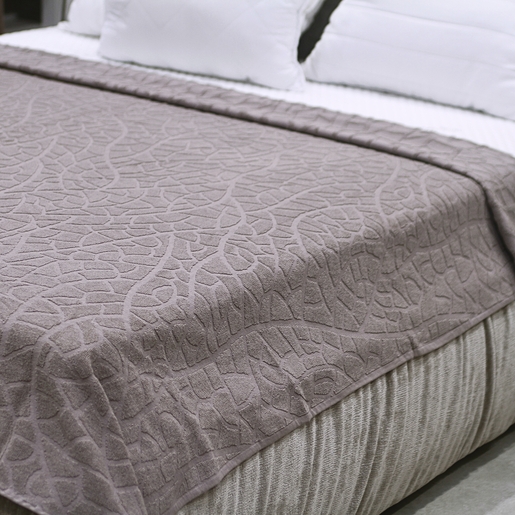 Dekordom Frotir prekrivač stone 200x210 - opal grey - 26