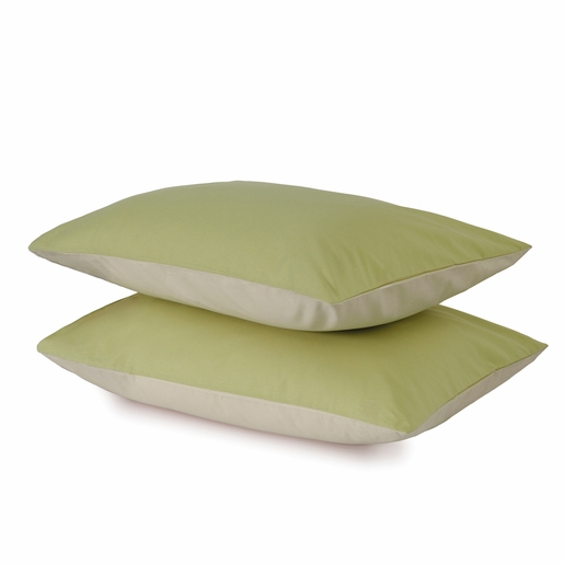 Dekordom Jastučnica cb bicolor set 2/1 60x80 - green/merri bej