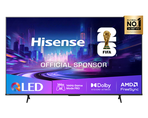 Hisense QLED TV 55" 55E7Q PRO, 4K Ultra HD, Smart TV, VIDAA Smart OS, 4K HDR Immersive, Dolby Vision, HDR10+ Adaptive