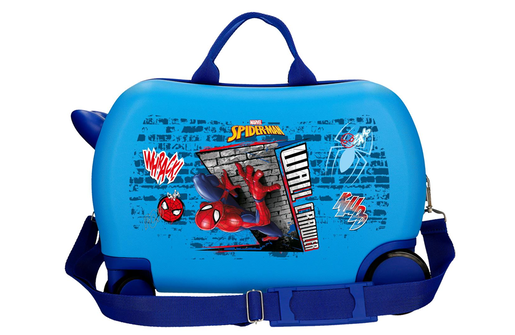Spiderman wall crawler dečiji kofer na točkićima - plava 42.710.11