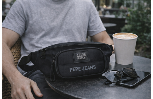 Pepe jeans matlock muška torba oko struka - crna 73.171.41