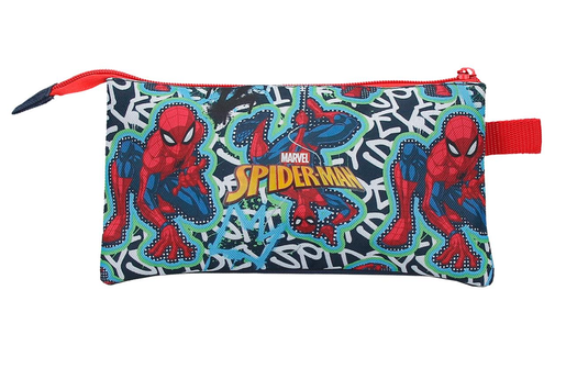 Marvel graffity of spiderman prazna pernica sa 3 pregrade - teget 42.643.11