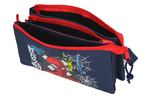 Marvel graffity of spiderman prazna pernica sa 3 pregrade - teget 42.643.11