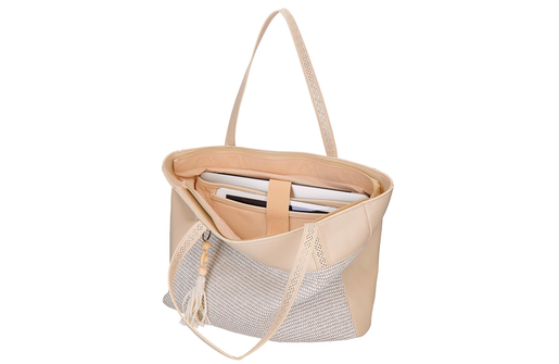 Pepe jeans clara ženska tote torba - bež 73.975.41