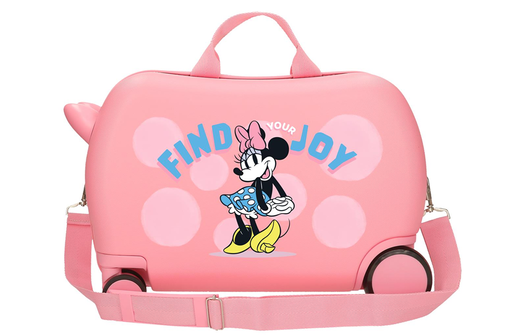 Minnie find your joy dečiji kofer na točkićima - pink 47.710.48