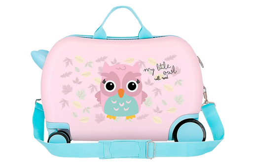 Roll road happy pets dečiji kofer na točkićima - orchid pink 49.910.46