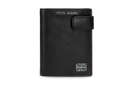 Pepe jeans indiana muški novčanik - crna 75.312.41