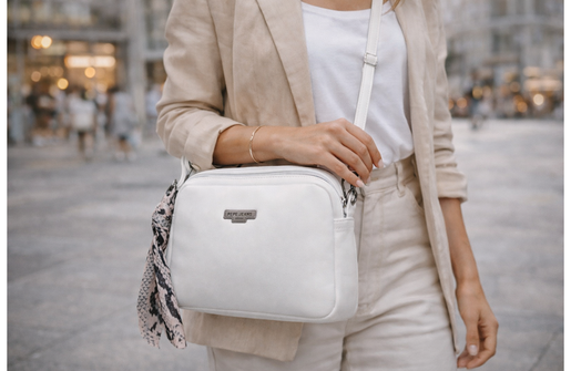Pepe jeans margaret ženska torba na rame - bela 73.854.41
