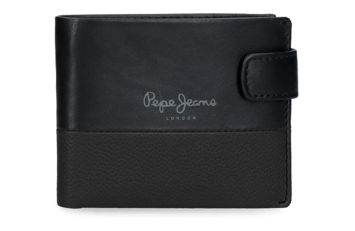 Pepe jeans dual muški novčanik - crna 78.333.34