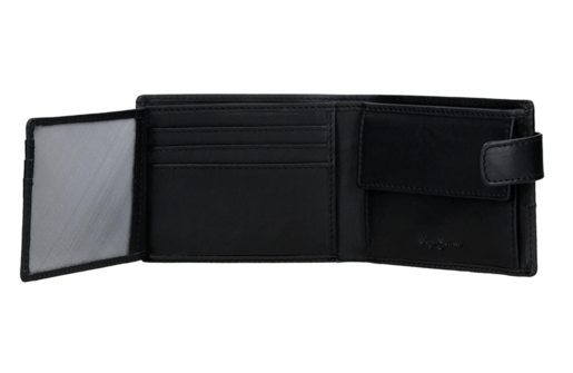 Pepe jeans dual muški novčanik - crna 78.333.34