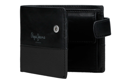 Pepe jeans dual muški novčanik - crna 78.333.34