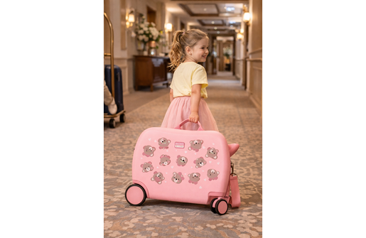 Movom baby pets dečiji kofer na točkićima - pink 41.910.12