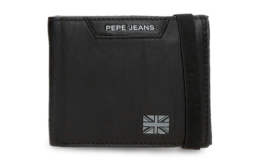 Pepe jeans indiana muški novčanik - crna 75.339.41