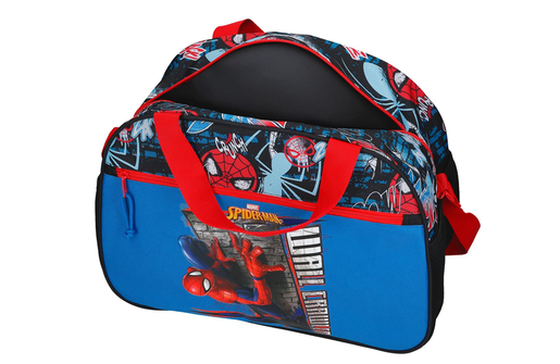 Spiderman wall crawler dečija putna torba - plava 42.732.11