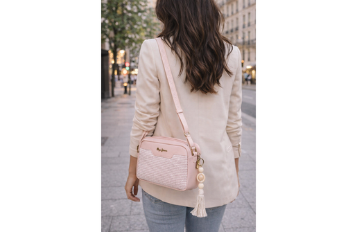 Pepe jeans clara ženska torba na rame - pink 73.954.42