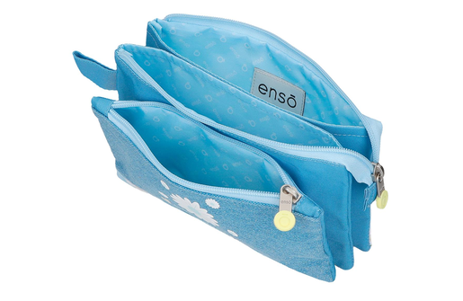 Enso happiness prazna pernica sa 3 pregrade - plava 99.743.21