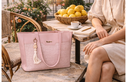Pepe jeans clara ženska tote torba - pink 73.975.42