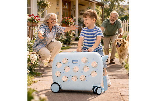 Movom baby pets dečiji kofer na točkićima - plava 41.910.11